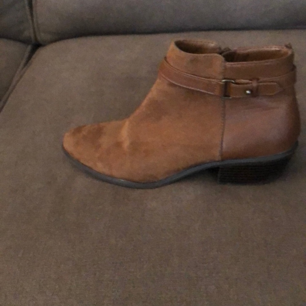 brown booties